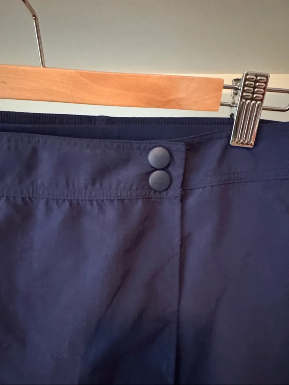 Land’s End Navy Wrap Mini Skirt Swimming bottom - Classic Solid - Picture 6 of 6